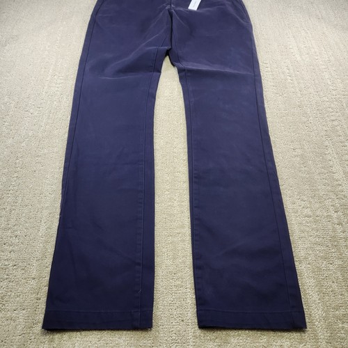 Taylor Stitch Pants Men 35x34 The Slim Chino Blue Organic Cotton Huckberry 2 - Picture 3 of 13