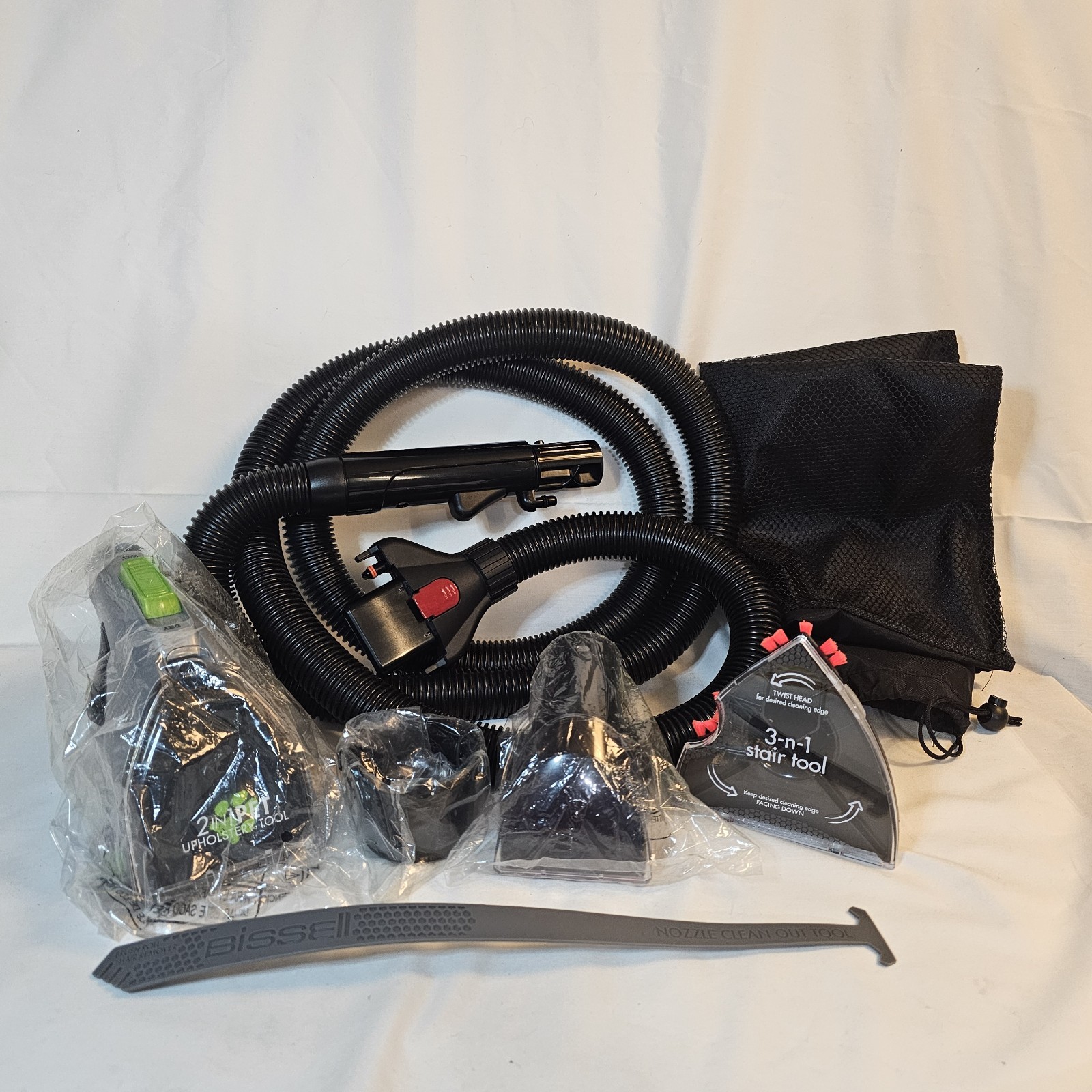 BISSELL ProHeat 2X Revolution Pet Pro NEW OEM Accessory Tool Kit Hose Stair Pet
