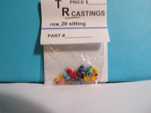n scale seated people ( 20 pcs )