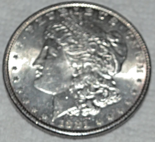 1881 BU GEM MORGAN SILVER DOLLAR UNC MS+++ U.S. MINT RARE COIN 3329