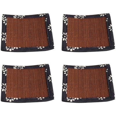 Bambusmatten-Untersetzer, Bambus-Tassenuntersetzer, Rattan-Untersetzer, Tas2463