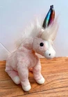 Ty Beanie Baby Charmer Pink Unicorn Plush Toy Stuffed Animal Vintage NWT