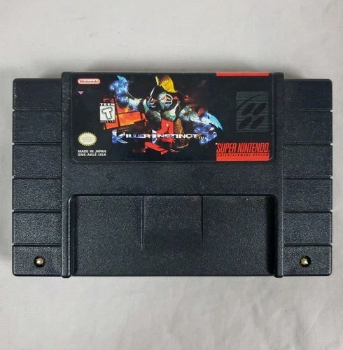 Killer Instinct Super Nintendo SNES Original Authentic TESTED FREE SHIPPING