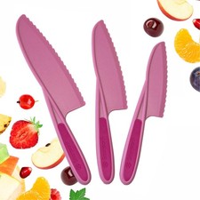 Starpack 'Finger Loving' Kid Safe Kitchen Knife Set of 3 - Kids Knife Set for...