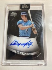 Cased Sealed 2022 Topps Chrome Black Dale Murphy Certified Autograph Signed