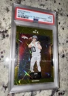 Bo Nix Select Throwback Gold Prizm /10 Rc Card Psa 9 Low Pop