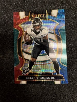 Panini Select 2025 Brian Thomas Jr. #30 Tri-Color Prizm Rookie /399 Jaguars