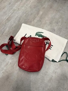 バッグ Supreme LACOSTE Small Messenger Bag Gold Supreme Lacoste Bag | eBay