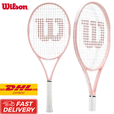 Wilson Intrigue Sakura Pink Special Edition Tennis Racket Strung - Racket ONLY