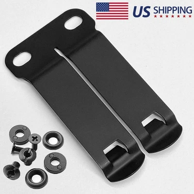 MALLOUTDOOR1 Monoblock Belt Clips - Inside-The-Waistband/IWB Holster Mounting Attachments