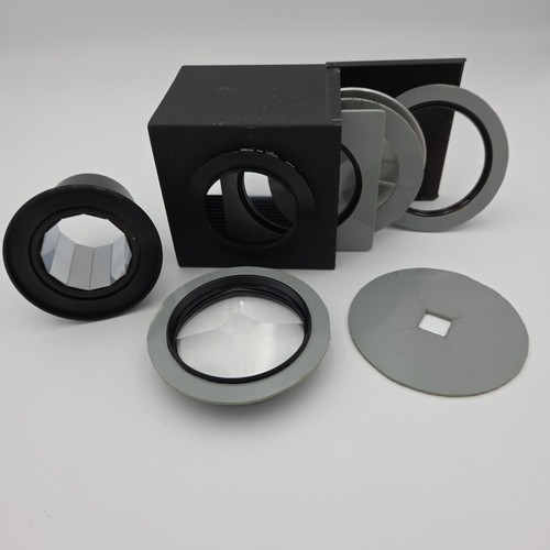 Paraluce fotocamera Profectomat metallo 16 slot 4x4" e filtri effetti personalizzati vintage - Foto 2 di 24