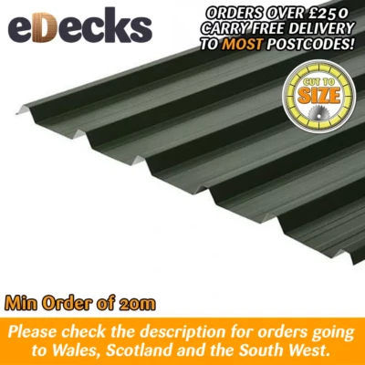 ARIEL Polyester Coated Box Profile Galvanised Roofing Sheets 0.5mm Thick Metal Galv