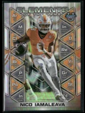 2024 Bowman University Best Football #EG-13 Nico Iamaleava Elements of the Game