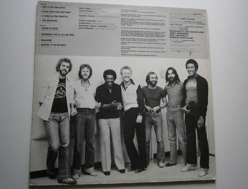 AVERAGE WHITE BAND & BEN E. KING: Benny & Us (Atlantic) 1977 LP - Imagen 2 de 2
