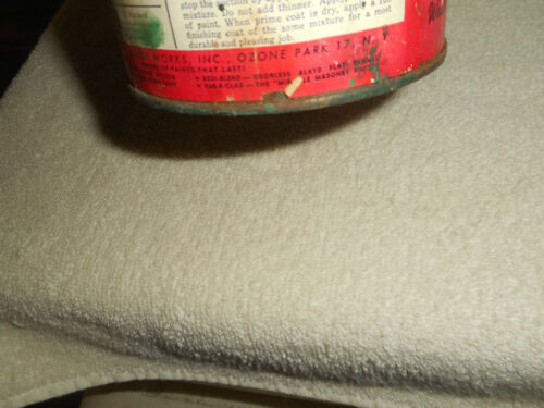 Vintage 1950 ADELPHI Farbdose 1 QT Tropical Green H30 Werbung trocken NICHT GUT - Bild 12 von 12