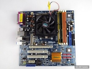 PC Aufrüstkit ASRock ALiveNF6G-DVI + AMD X2 5000+ aktiv + 3GB DDR2 RAM - 100% OK