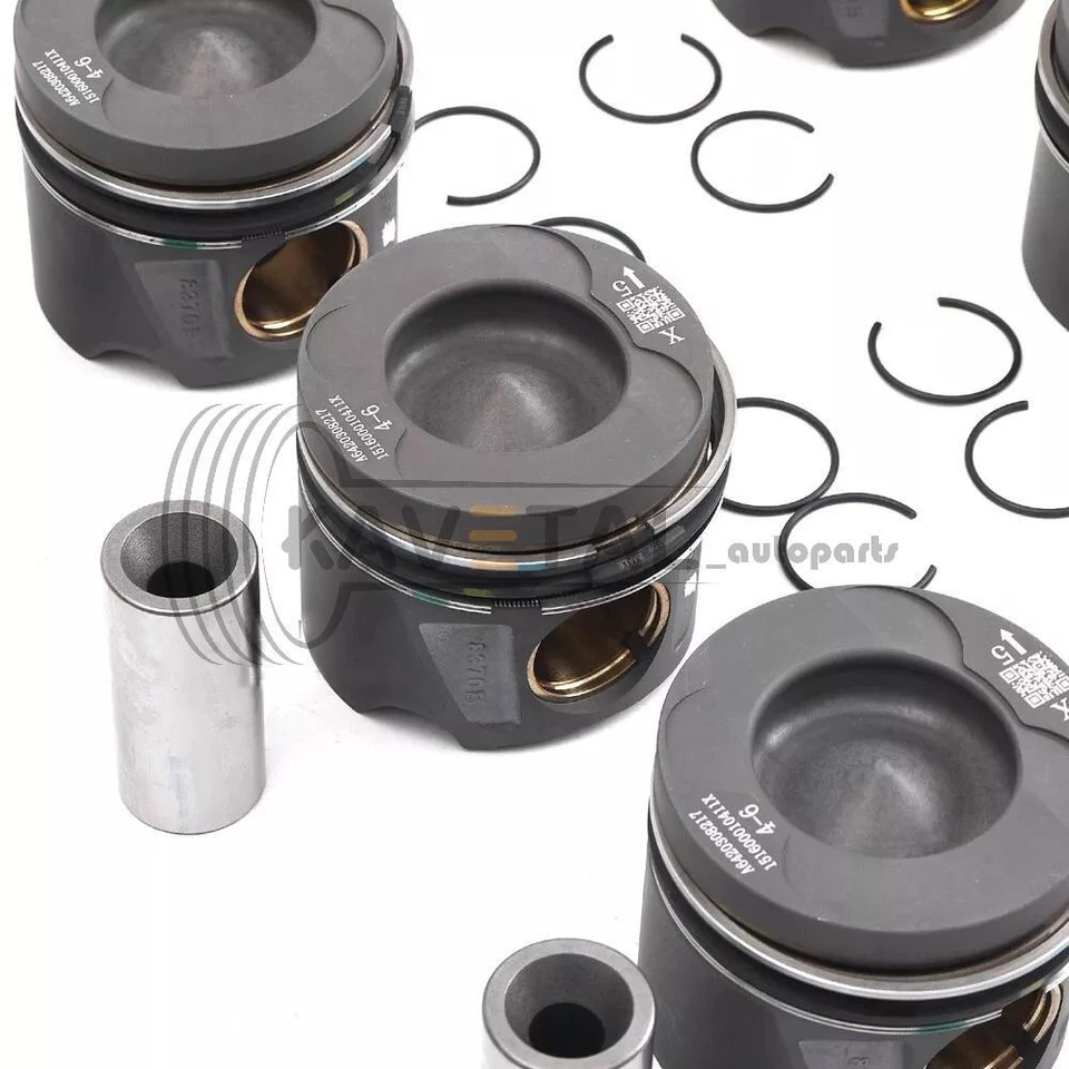 Kit de pistones y anillos para Mercedes-Benz GL350d ML350 CDI W166 BlueTech OM642 3.0T Foto 4 de 4