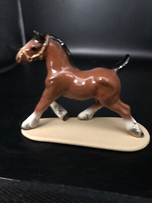 Stablemate Size Hagen Renaker Trotting Draft | eBay