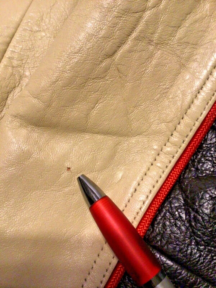 Chaqueta de Colección Phat Farm Abrigo Pesado de Cuero Nueva York para Hombre Talla 2XL Foto 4 de 4