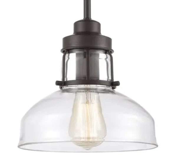 Mini Lámpara Colgante Colgante en Bronce Frotado con Aceite - NUEVA en Caja Sellada Foto 2 de 2