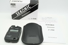 【UNUSED】 SEKONIC Illuminometer i 346 Lighting Studio Light Meter from Japan A45