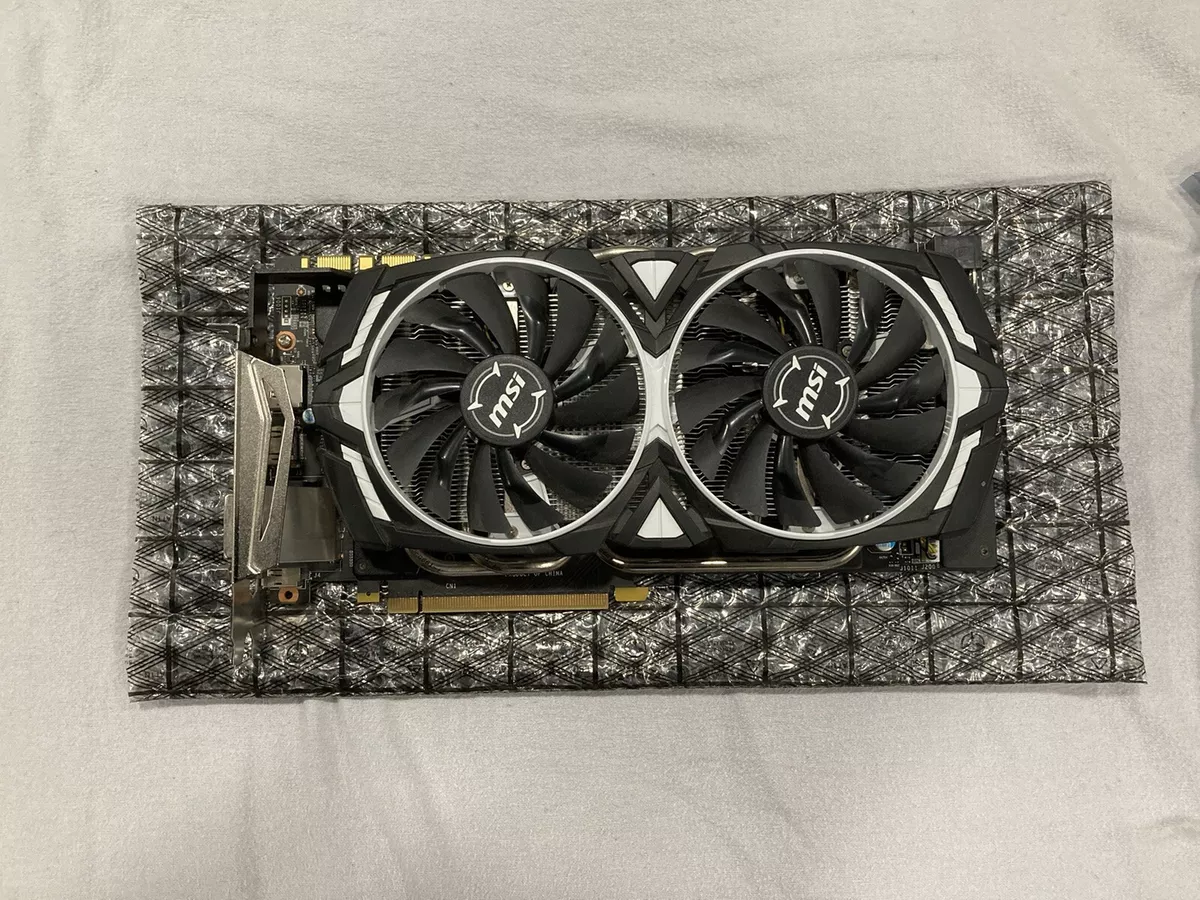 MSI GEFORCE GTX 1070 ARMOR OC 8GB GDDR5 *used for mining only*