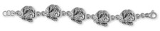 Shih Tzu Bracelet Handmade Silver Shih Tzu Jewelry SZ19-B