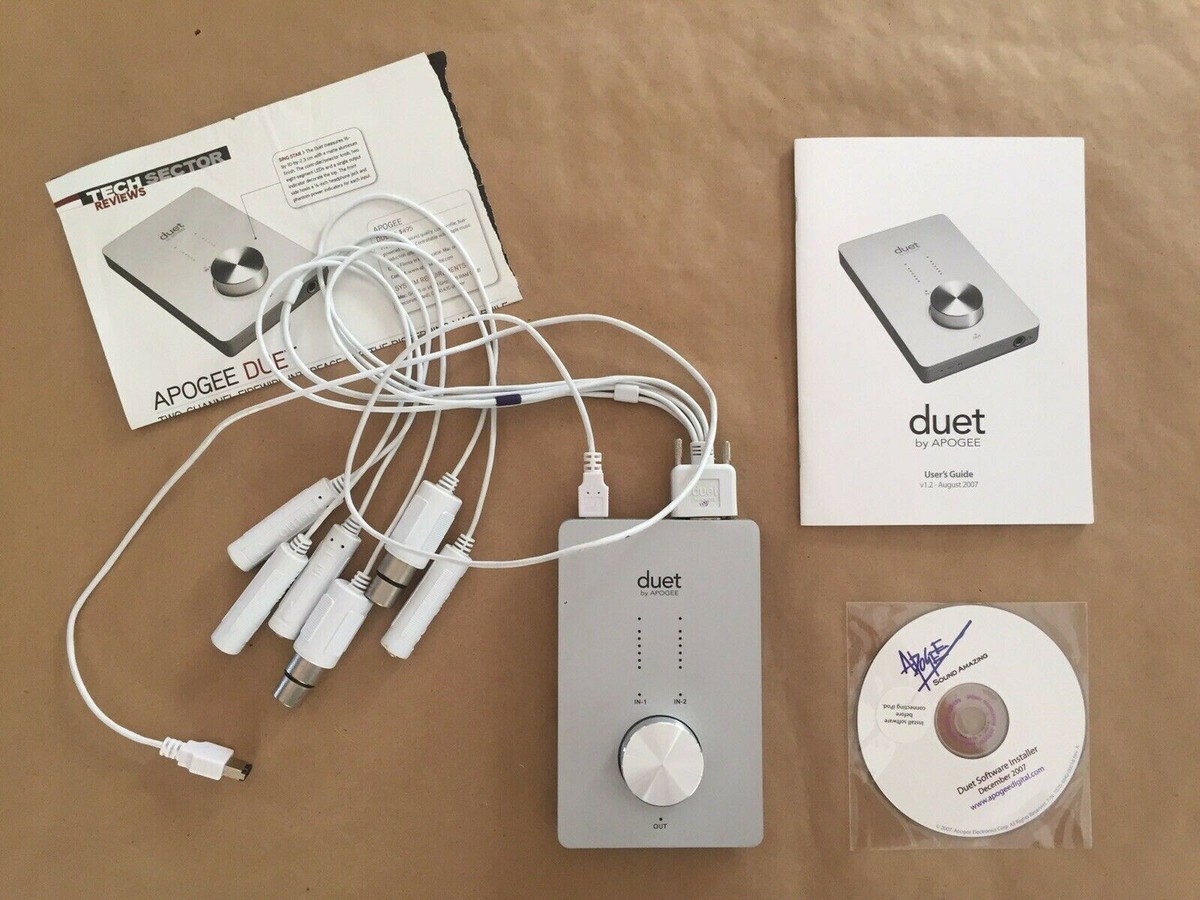Apogee Duet Firewire Audio Interface with Original Cables | eBay Apogee Duet Firewire Audio Interface with Original Cables | eBay