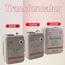 Convertitore di Tensione Trasformatore 220V a AC 110V Adattatore Inverter 500W/1KW/2KW