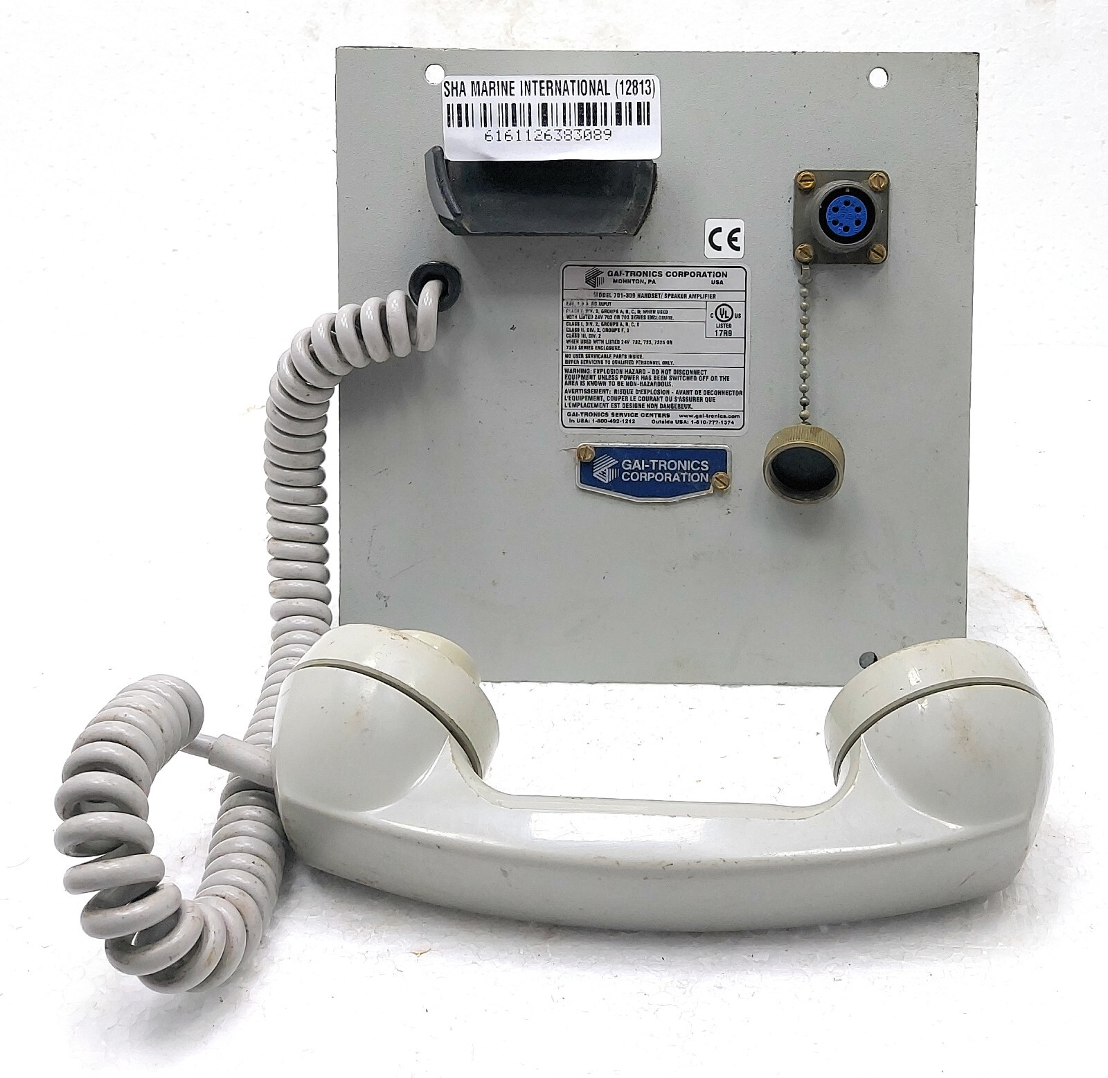 GAI-TRONICS Amplificatore Altoparlante Portatile 701-309 – Industriale