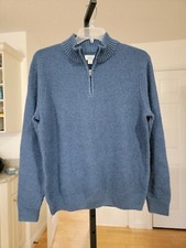 Croft  Barrow Men's Quarter-Zip Sweater Size Medium. New Without Tag