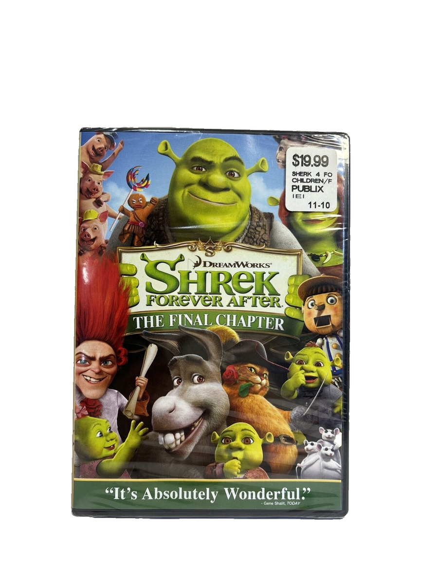 Shrek Forever After: The Final Chapter [2010, DVD] New