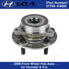 GENUINE OEM 51750K4000 Front Wheel Hub Assy for Hyundai Kona Niro Electric EV