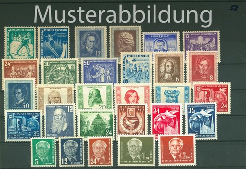 DDR ** Jahrgänge 1949 1950 1951 1952 1953 1954 komplett, nach Wahl, Multirabatt - Picture 40 of 46