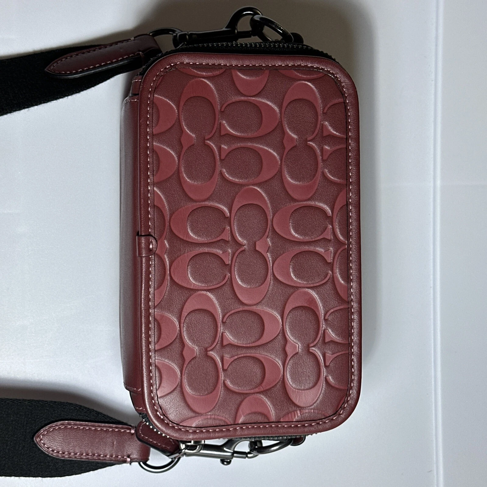 BORSA DA CINTURA COACH WYATT FIRMA PELLE CM150 TRACOLLA BORSA A TRACOLLA BORSA