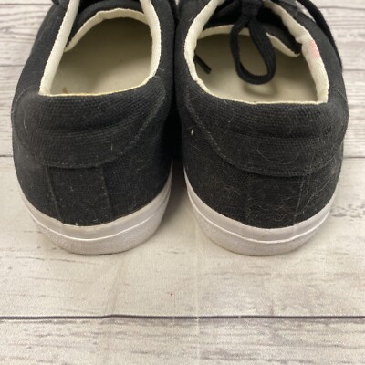 Madewell Sidewalk Canvas Shoes Low Top Sneakers Black Size‎ Men’s 10.5 NEW! Madewell Sidewalk Low-Top Sneakers Canvas True Black Women  main image 4