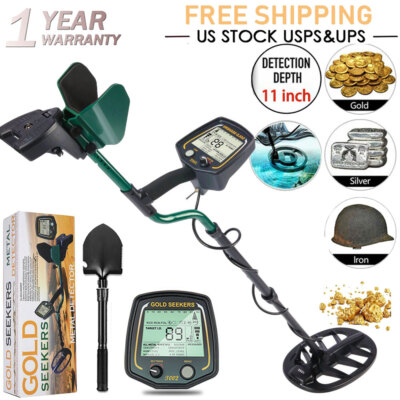 Deep Ground Metal Detector LCD Display Gold Finder Waterproof LCD Gold Finder