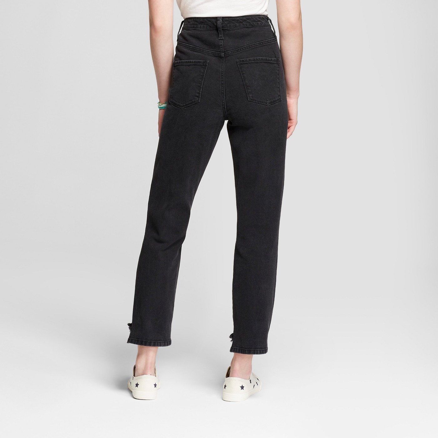Women's High-Rise Boyfriend Step Hem 