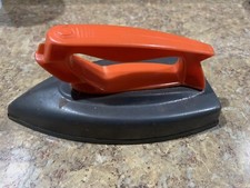 Vintage Wolverine Toy Tin Iron Orange Handle Booneville USA