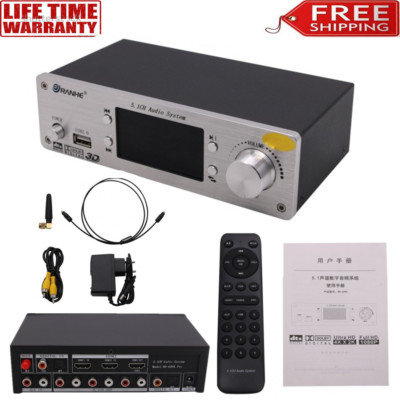 4K HDMI 5.1 Audio Decoder Bluetooth 5.0 DAC Lossless For DTS U Disk RH-699X NEW
