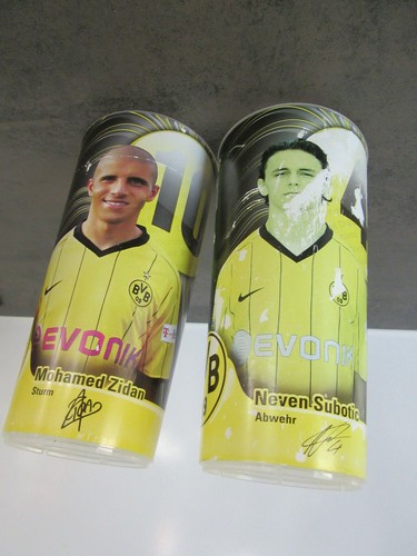 BVB Brinkhoffs Bierbecher Subotic Zidan - Bild 7 von 7