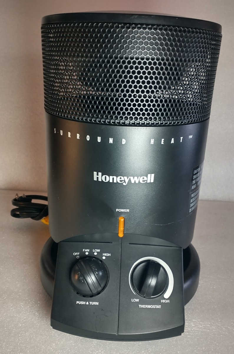 HONEYWELL 1500 Watt 360 Degree Surround Space Heater Fan Forced HZ-2200  11-1/4u0026#034; | eBay