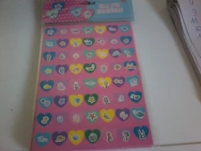 2 SHEETS  SHAPE STICKERS    FOR SCRAPBOOKING  NEW MIX   (I)