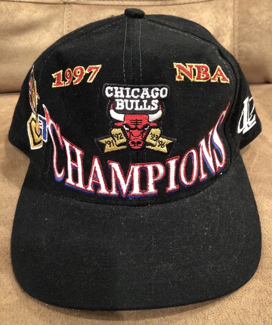 vintage bulls championship hat