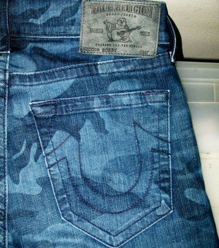 DARK CAMOUFLAGE STRETCH Denim Jeans 