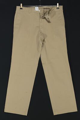 Hugo Boss Chuck Herren Chino Hose Gr. 48 Gerades Bein Beige J925