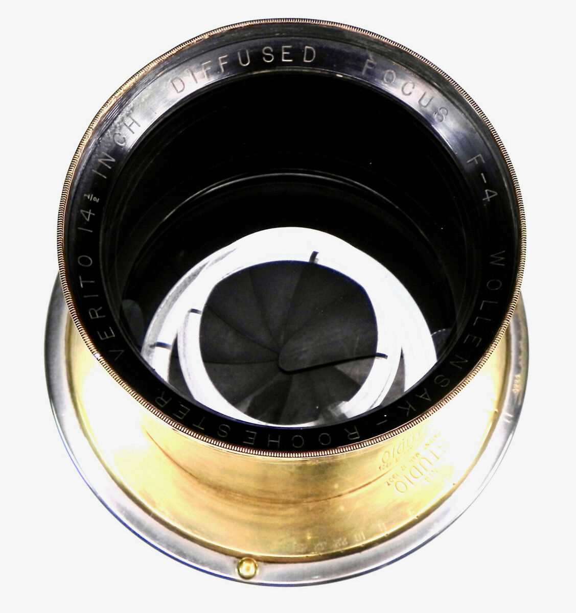 Wollensak Verito 14.5in f4 Diffused Focus Brass Lens #5224 Wollensak Verito 14.5in f4 Diffused Focus Brass Lens #5224