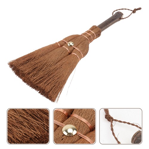 1Pc Convenient Mini Cleaning Palm Broom Tea Ceremony Broom Practical Small Broom - Picture 3 of 12