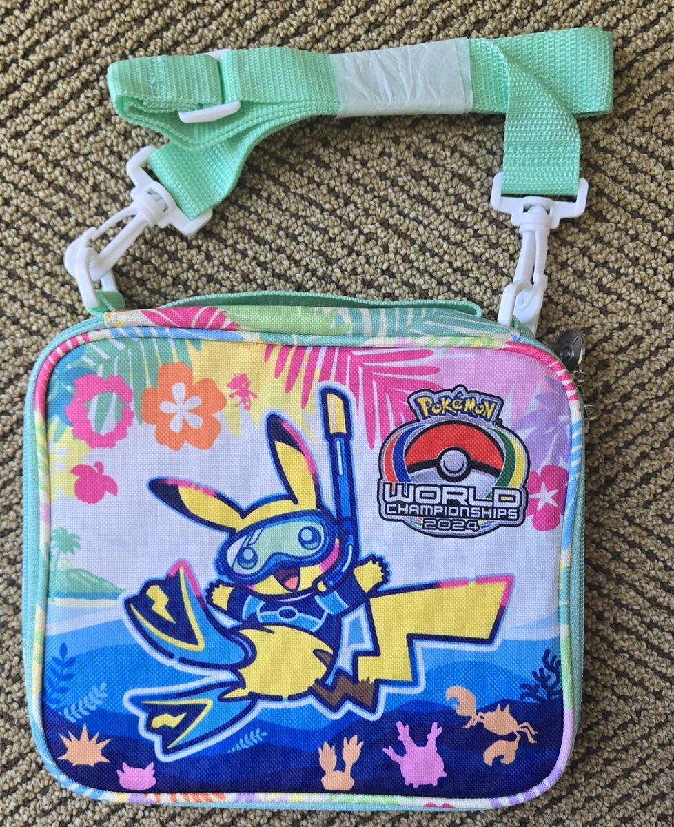 2024 Pokemon World Championships Competitor Pin Binder Bag 2024 Pokemon World Championships Competitor Pin Binder Bag