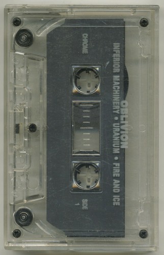 OBLIVION self-titled demo; Cassette Tape 1989; Chicago Punk, NO J-CARD